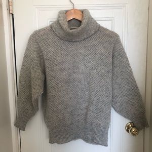 Vintage roll neck wool sweater